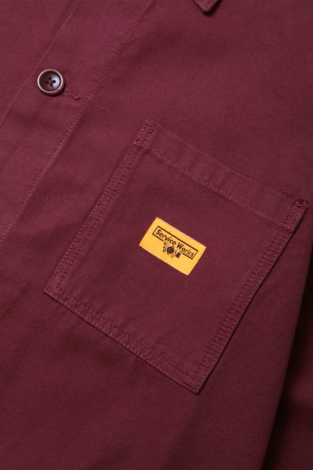 Classic Coverall Jacket - Burgundy