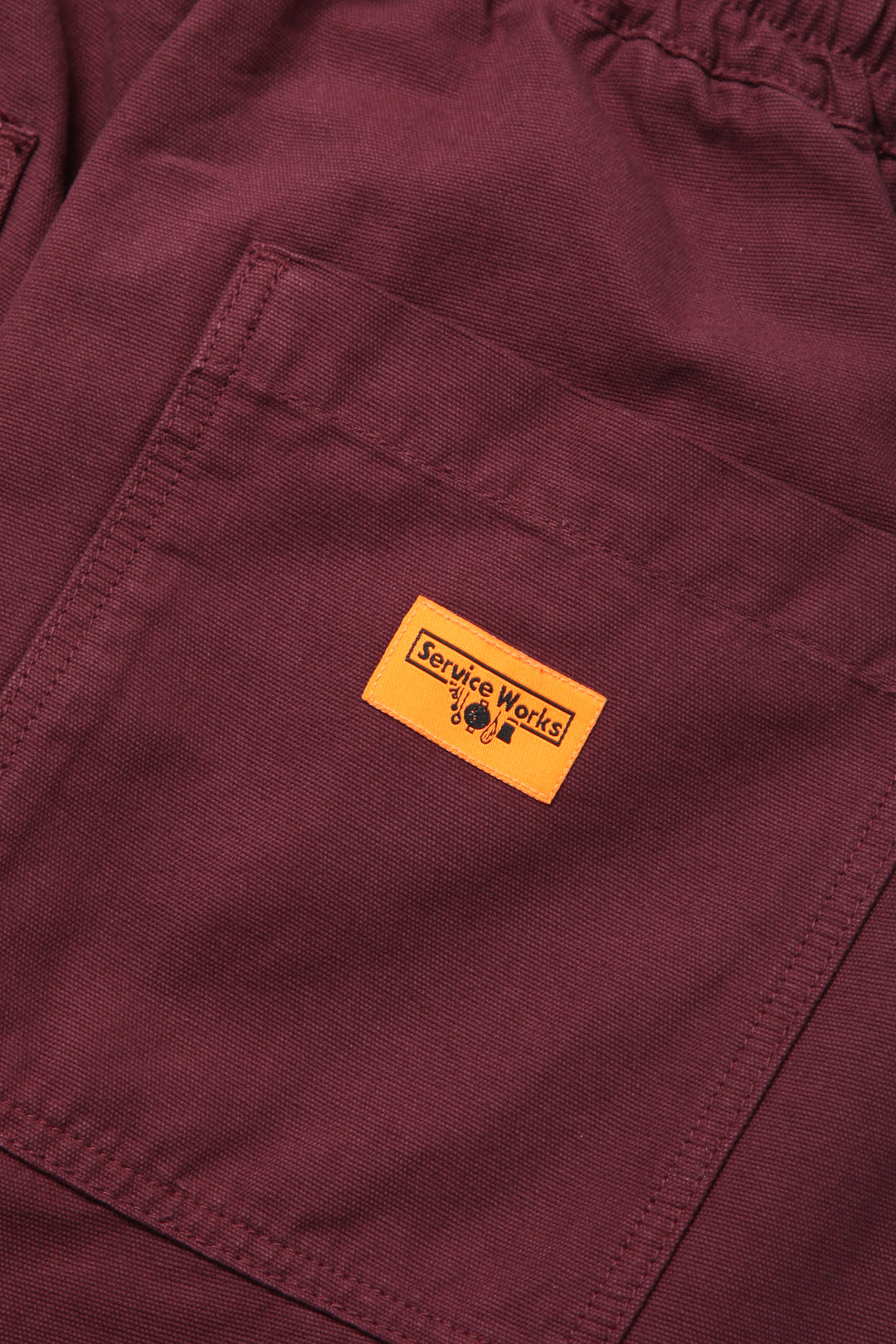 Classic Chef Pants - Burgundy