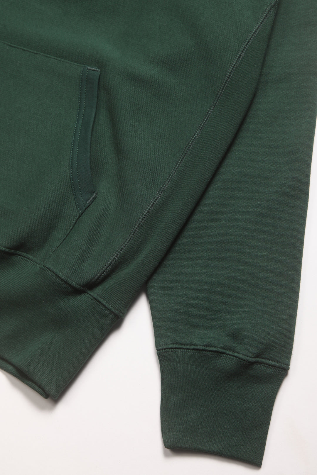 Heavyweight 12oz Logo Hoodie - Forest Green