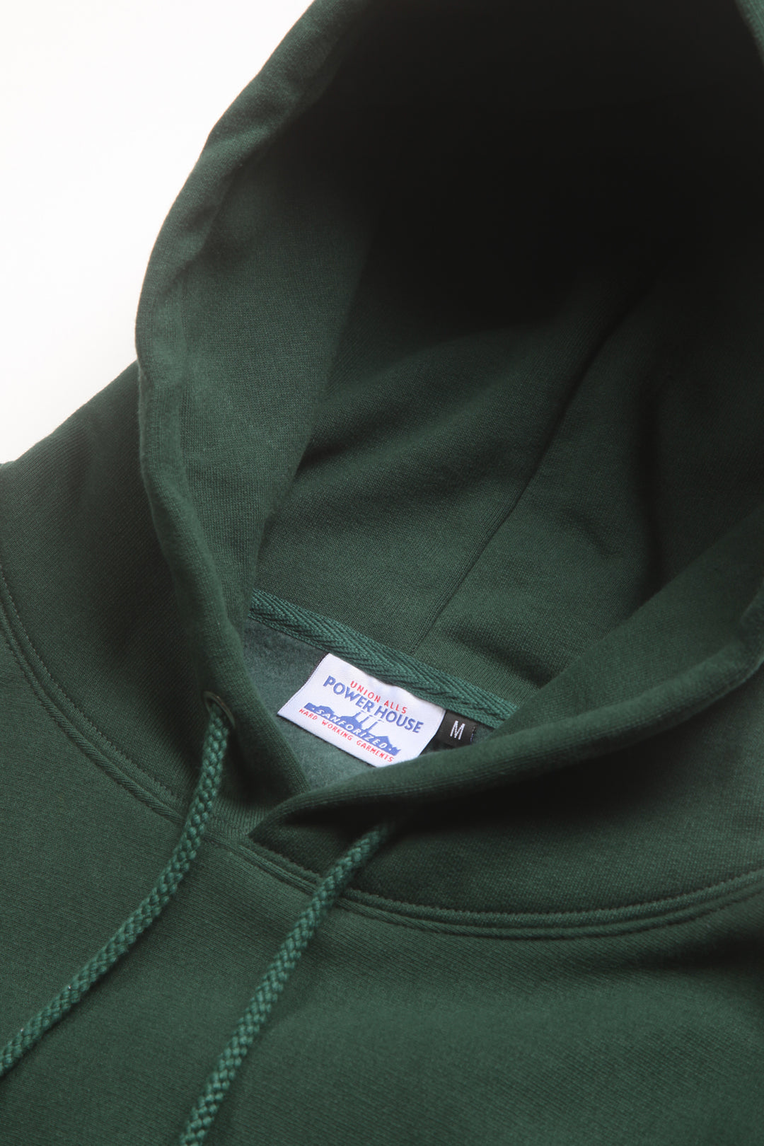 Heavyweight 12oz Logo Hoodie - Forest Green