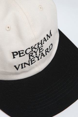 Peckham Rye Vineyard Cap - Black/White