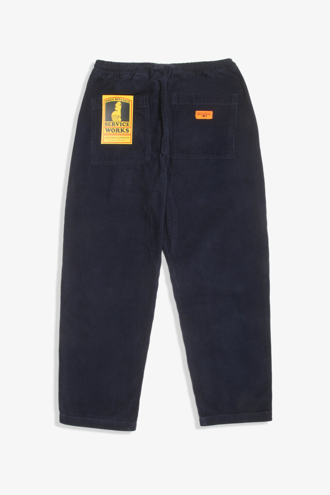 Corduroy Chef Pants - Navy