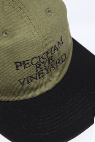 Peckham Rye Vineyard Cap - Olive/Black