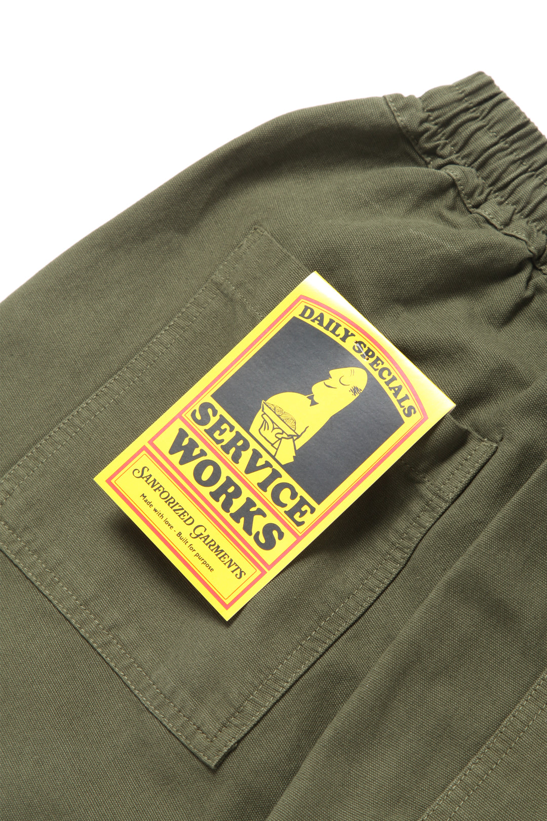 Classic Chef Shorts - Olive