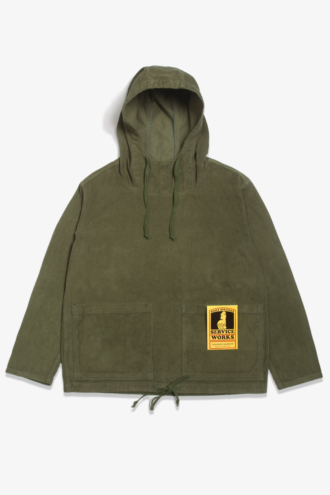 Corduroy Market Smock - Olive