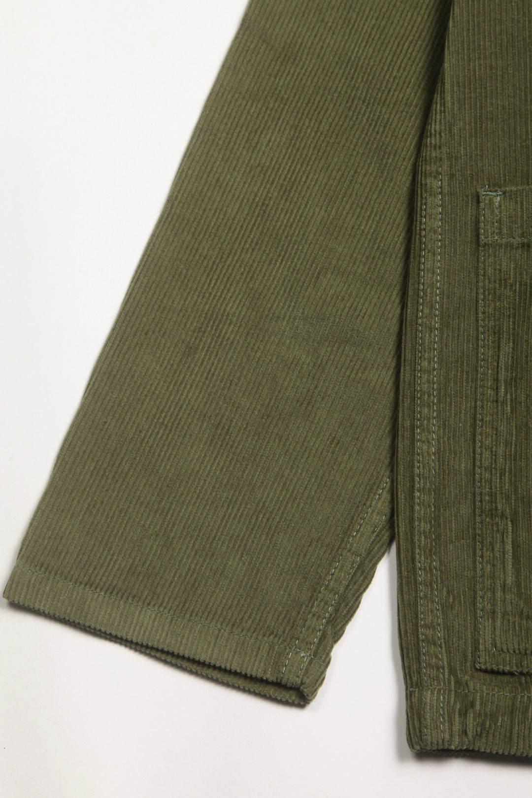 Corduroy Market Smock - Olive