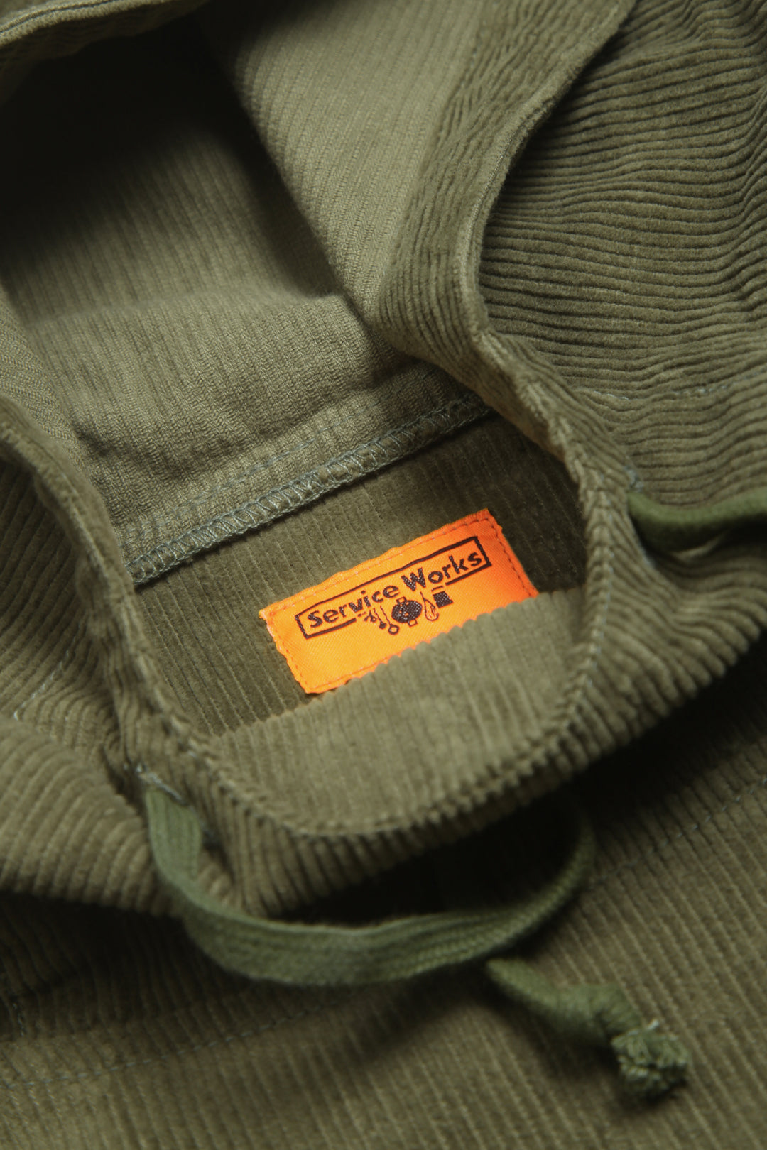Corduroy Market Smock - Olive