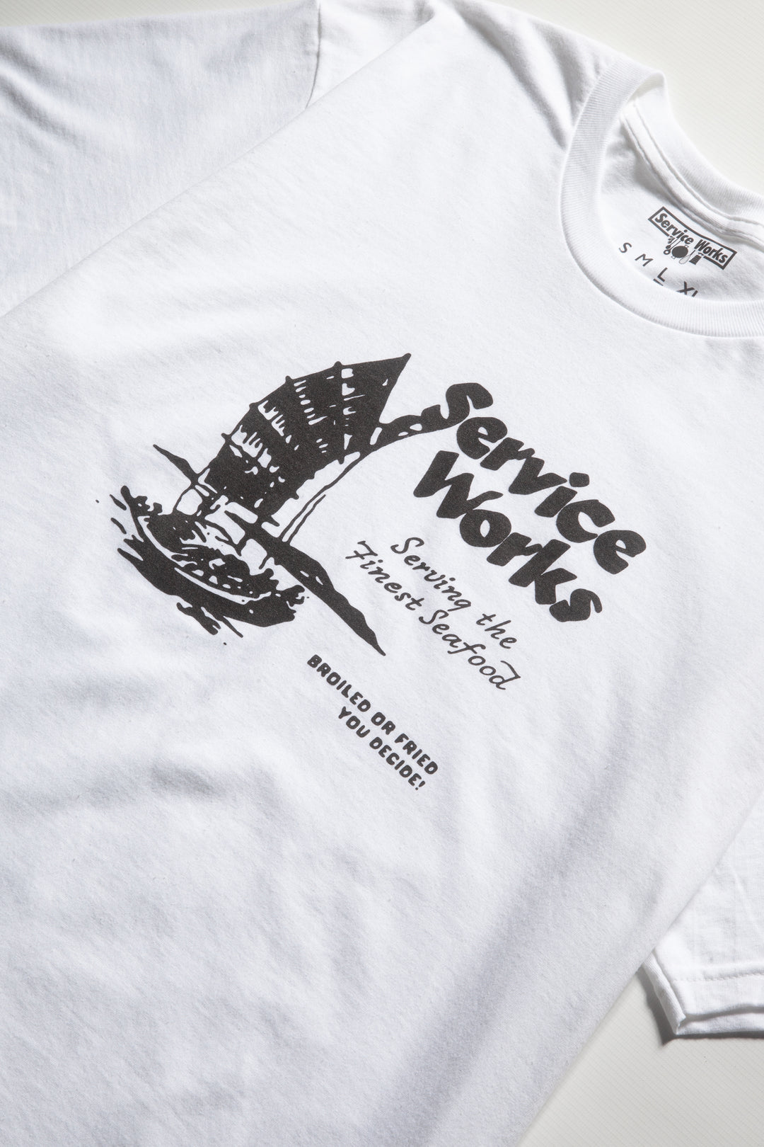 Sail Away Tee - White