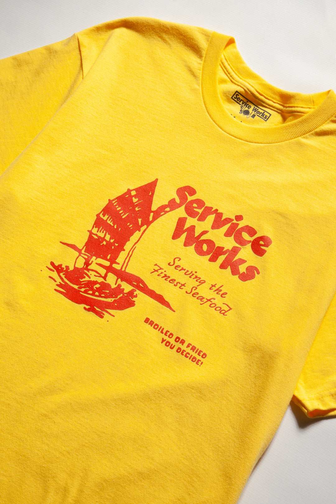 Sail Away Tee - Yellow