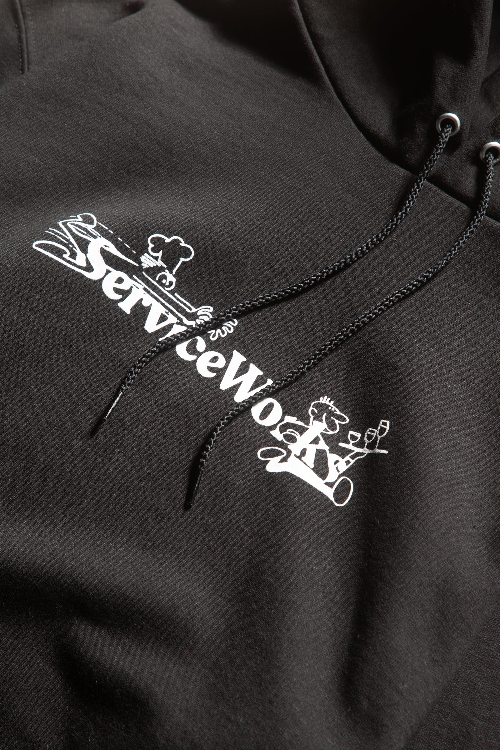 Chase Hoodie Black Service Works London
