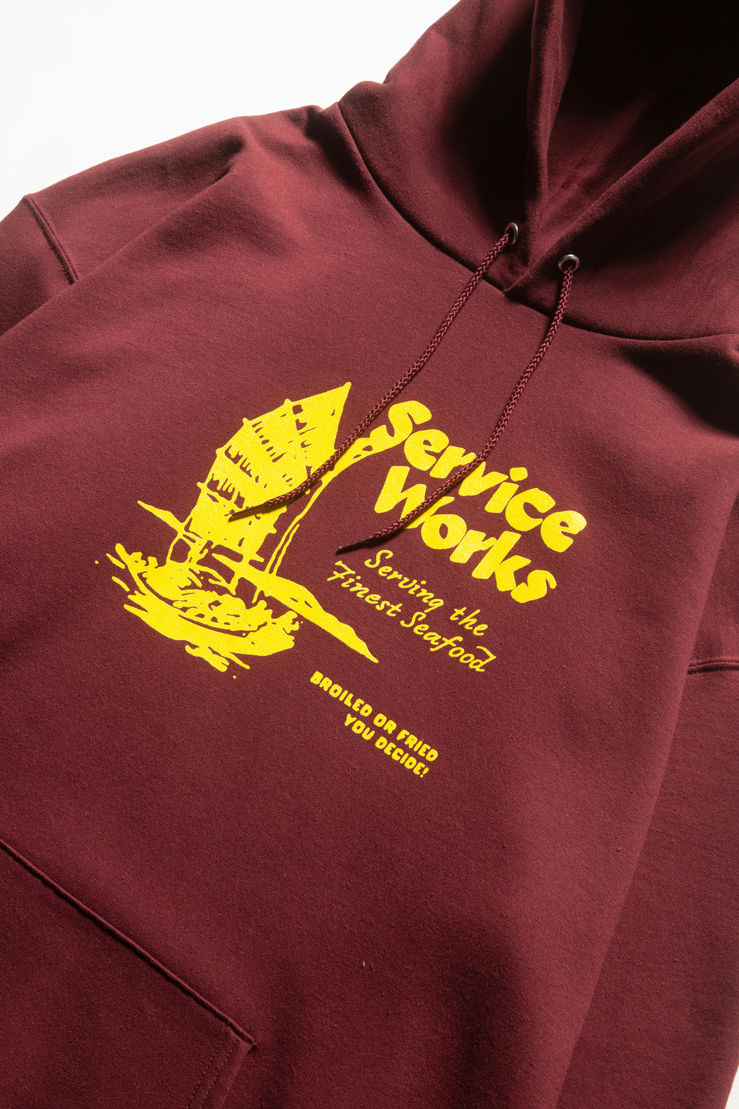 Sail Away Hoodie - Burgundy