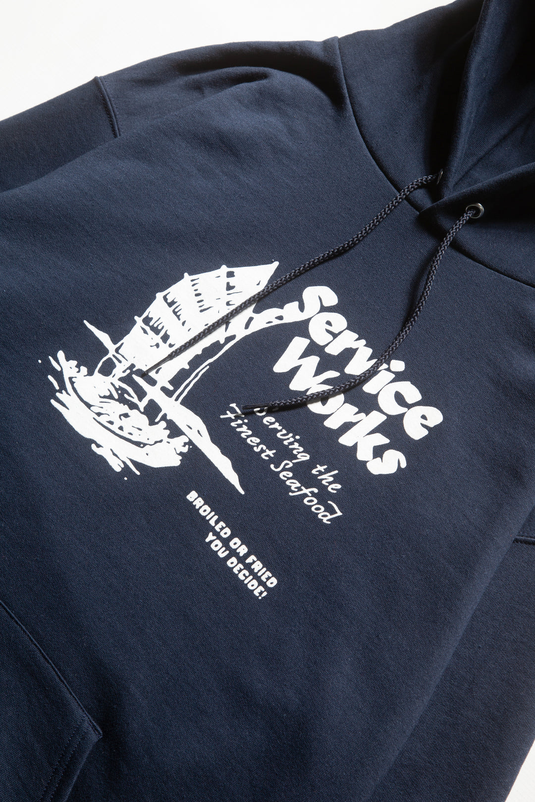 Sail Away Hoodie - Navy