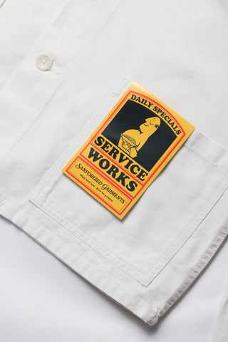 Classic Coverall Jacket - Off White