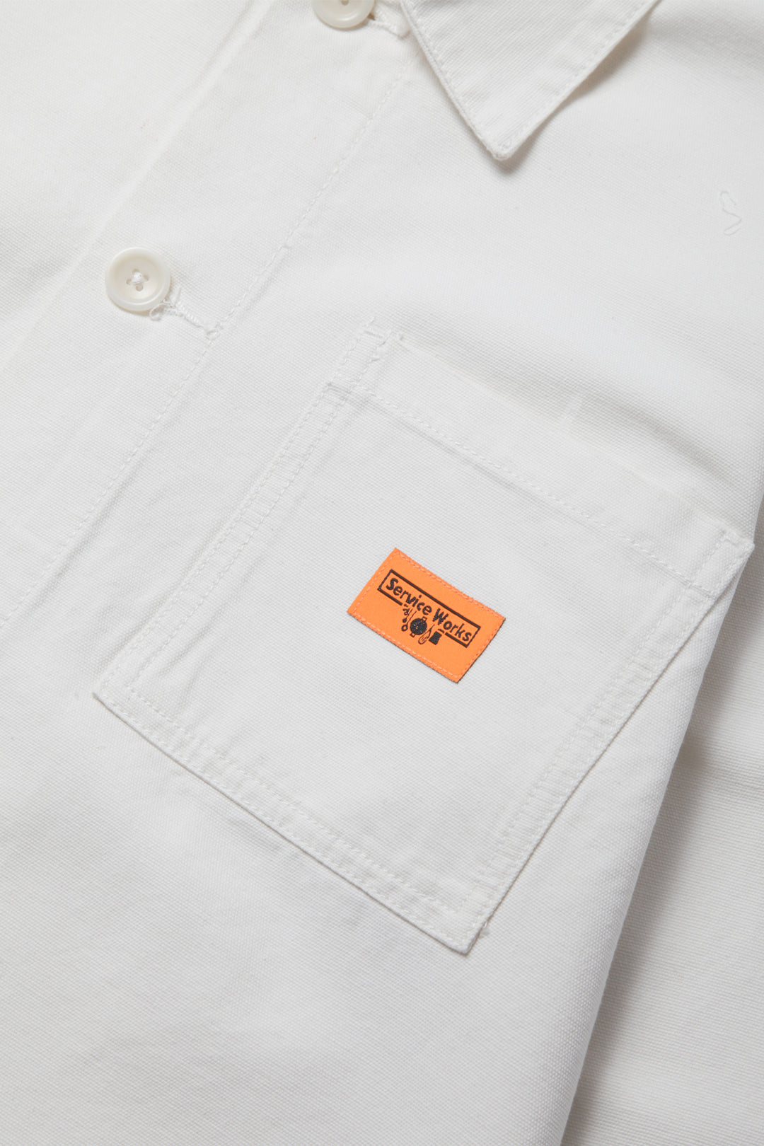 Classic Coverall Jacket - Off White